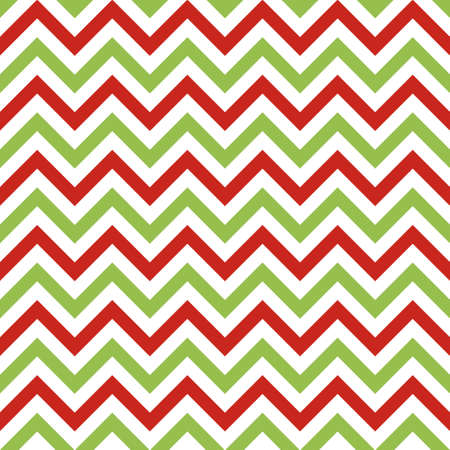 Christmas chevron vector seamless patternのイラスト素材