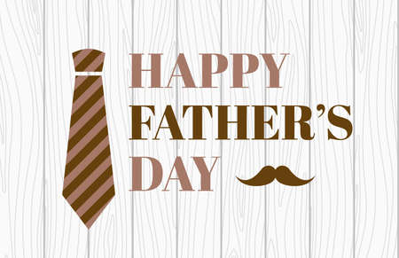 Happy fathers day. Vector bannerのイラスト素材