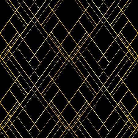 Vector seamless pattern. Luxury cross lines backgroundのイラスト素材