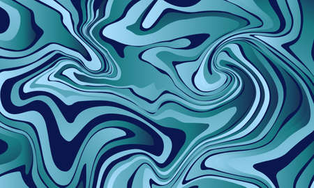 Vector abstract liquid blue background. Marble effect texture. For package designのイラスト素材