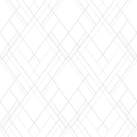 Seamless hatch vector pattern. Abstract light monochrome background with cross linesのイラスト素材