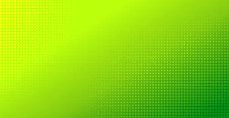 Abstract green gradient halftone background. Natural color vector backdrop. Template for flyer, banner designのイラスト素材