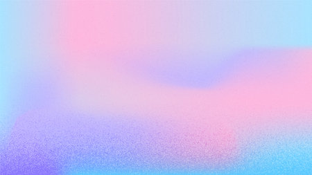 Holographic gradient abstract grainy background. Soft colorful blurred textured backdrop for presentations, posters, banners, headers designのイラスト素材
