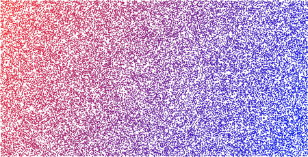 Colorful gradient grainy noise textured background. Abstract vector halftone dotted stipple textureのイラスト素材