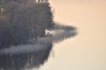 Sunrise in the Lake Districtの写真素材