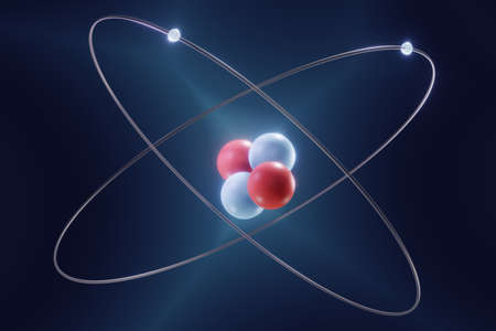Atom concept illustrationの写真素材