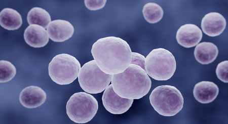 Mycoplasma bacteria illustration
