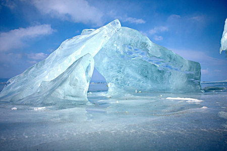 ICE UNIVERSE OF BAIKAL LAKE