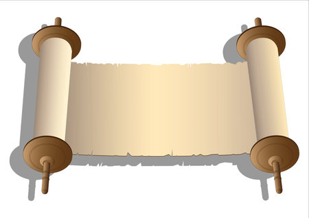 Ancient scrollのイラスト素材
