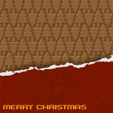 Chocolate Christmas background.のイラスト素材