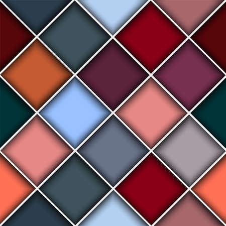  Square structure background.Vector seamless eps10のイラスト素材