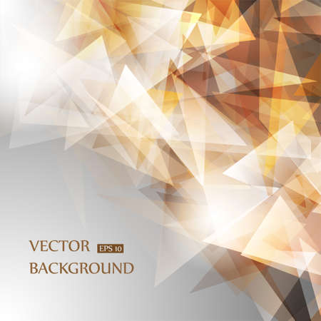 Brown geometric background for design.のイラスト素材