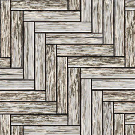 Grey wood parquet.のイラスト素材