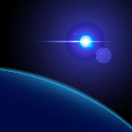 Abstract Space background for design のイラスト素材