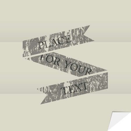 Grunge banner. Vector のイラスト素材