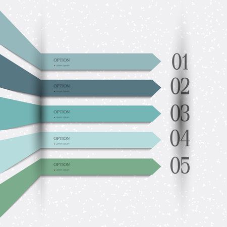 Infographics design - variation 2. Vectorのイラスト素材