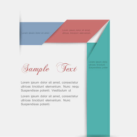 Minimalist style - paper background for design  のイラスト素材