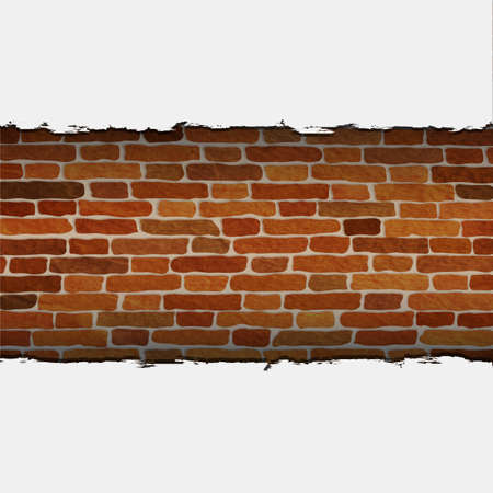 old brick wall.のイラスト素材