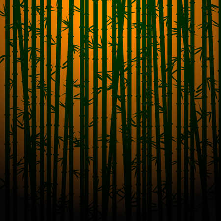 Bamboo. Vector EPS10のイラスト素材