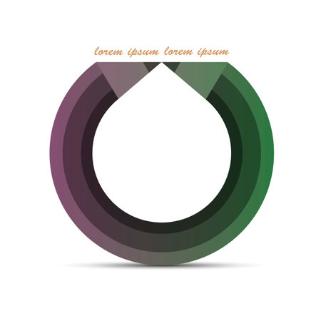 Simple design in shape pencil - minimal style. Vector EPS10のイラスト素材