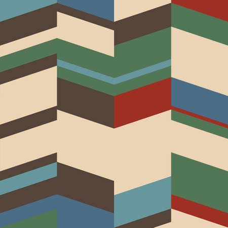 Retro geometric background.のイラスト素材