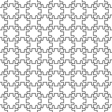 Delicate monochrome seamless pattern - variation 4.のイラスト素材