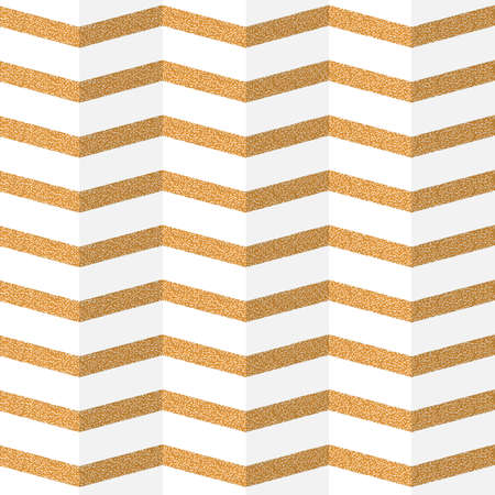 Golden zig zag paper seamless pattern.のイラスト素材