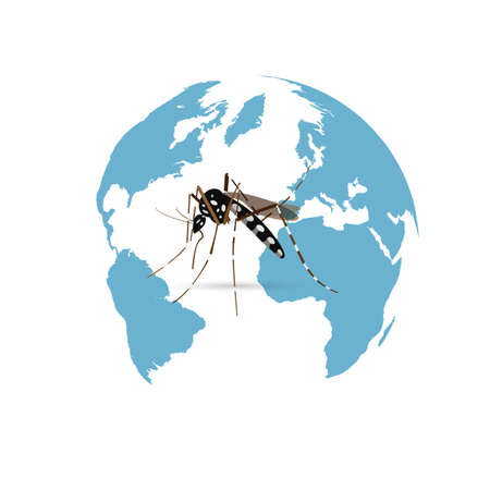 Zika Virus.のイラスト素材