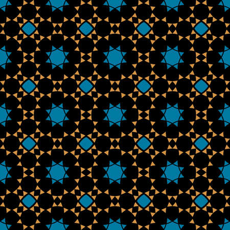 Seamless ethnic pattern. Abstract seamless ornament.のイラスト素材