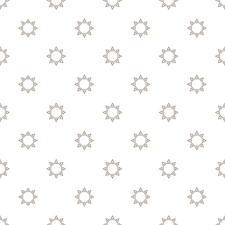 Abstract seamless pattern with stylized stars in islamic style. Vector background for wallpaper