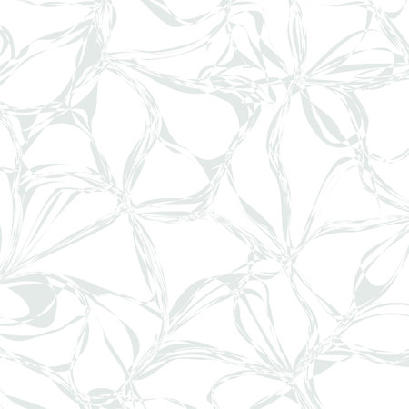 Tangled Grey abstract monochrome background for design. Vector eps10のイラスト素材