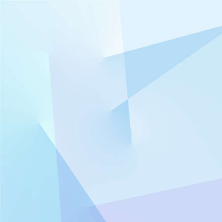 Abstract blue geometric background with lines in pastel colors. Modern wallpaper for web and business design project. Vector illustrationのイラスト素材