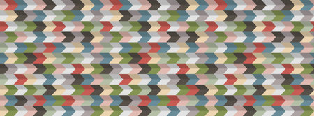 Abstract geometric  background, 3D effect, retro colors. Colorful modern wallpaper. Vector Design...