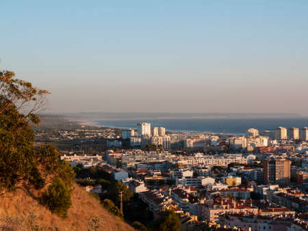 Coastline city. City shore.の写真素材