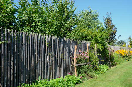 Old fenceのeditorial素材