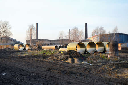 Construction siteのeditorial素材