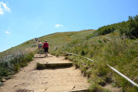 Mountains in Poland (Bieszczady)の写真素材