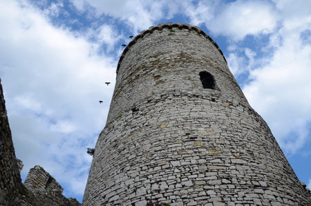 Castle in Bedzin (Poland)のeditorial素材