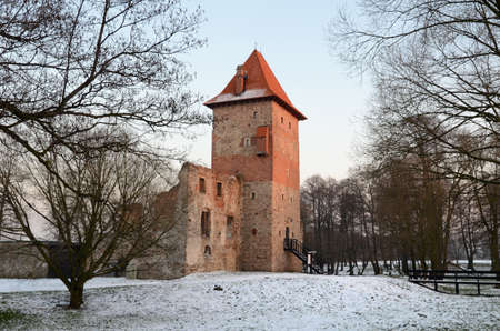 Castle in Poland (Chudow)のeditorial素材