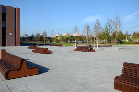 The philharmonic building (Katowice in Poland)のeditorial素材