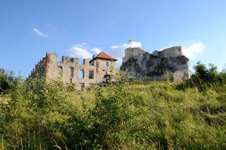 Castle Rabsztyn in Polandのeditorial素材