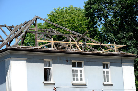 House in reconstruction