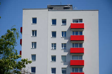 Apartment buildingの写真素材
