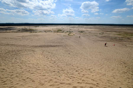 Bledowska Desert in Polandの写真素材