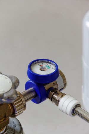 oxygen cylinderの写真素材