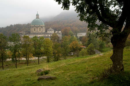 Sanctuary Oropa in Italyの写真素材