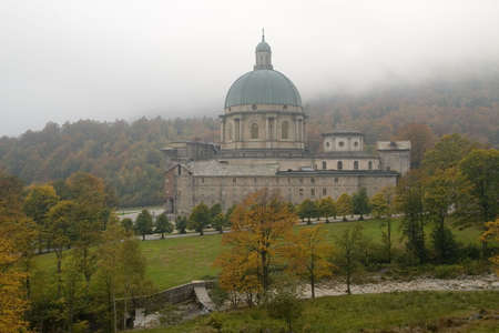 Sanctuary Oropa in Italyの写真素材