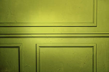 Simple classic style green interiorの写真素材