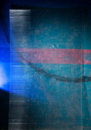 Empty grunge wallの写真素材