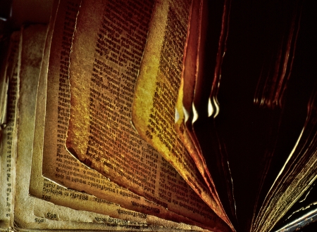 old book - close up, Bibleの写真素材